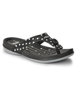 Load image into Gallery viewer, ADDA POLKA Polka-dot Thong Flip-flop For Women
