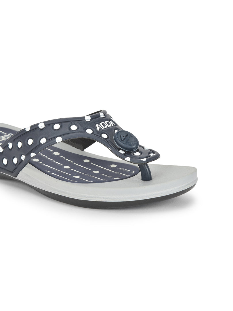 ADDA POLKA Polka-dot Thong Flip-flop For Women