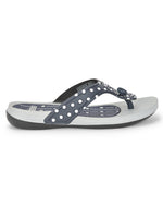 Load image into Gallery viewer, ADDA POLKA Polka-dot Thong Flip-flop For Women
