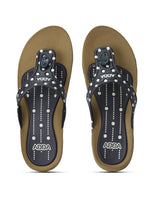 Load image into Gallery viewer, ADDA POLKA Polka-dot Thong Flip-flop For Women
