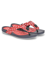 Load image into Gallery viewer, ADDA POLKA Polka-dot Thong Flip-flop For Women

