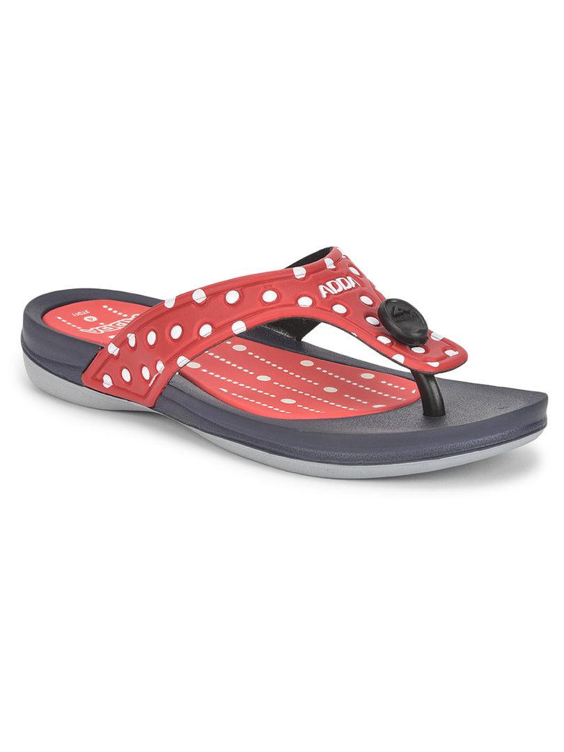 ADDA POLKA Polka-dot Thong Flip-flop For Women