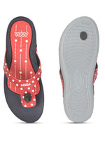 Load image into Gallery viewer, ADDA POLKA Polka-dot Thong Flip-flop For Women
