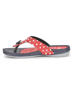 Load image into Gallery viewer, ADDA POLKA Polka-dot Thong Flip-flop For Women
