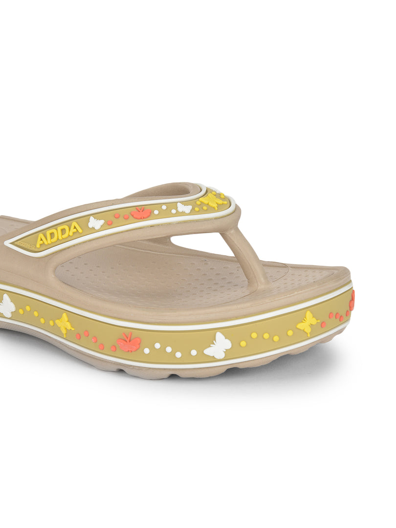ADDA QUEEN-1 Geometric Thong Flip-flop For Women