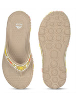 Load image into Gallery viewer, ADDA QUEEN-1 Geometric Thong Flip-flop For Women
