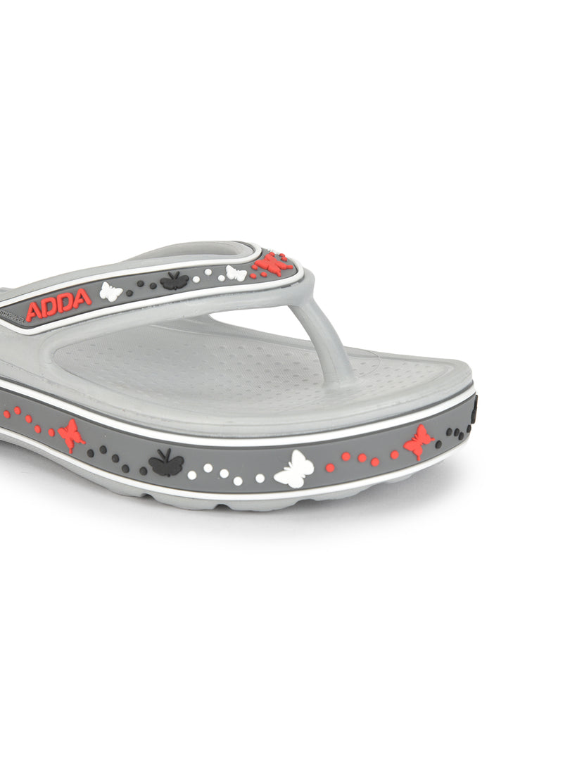 ADDA QUEEN-1 Geometric Thong Flip-flop For Women