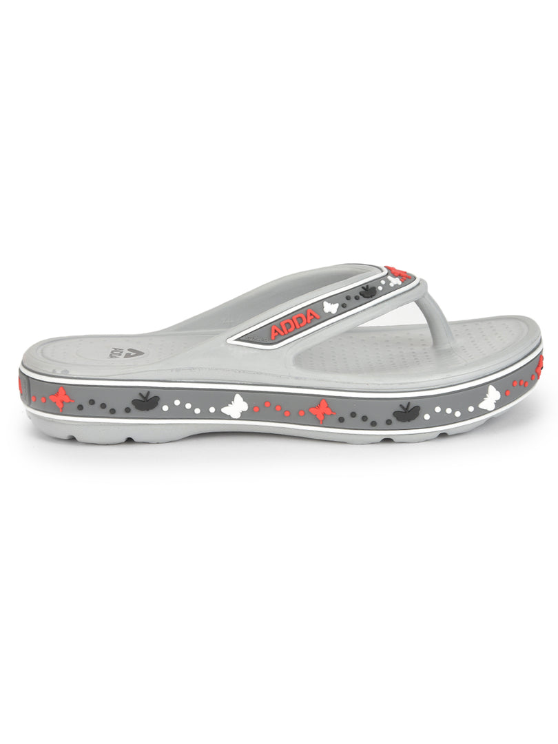 ADDA QUEEN-1 Geometric Thong Flip-flop For Women