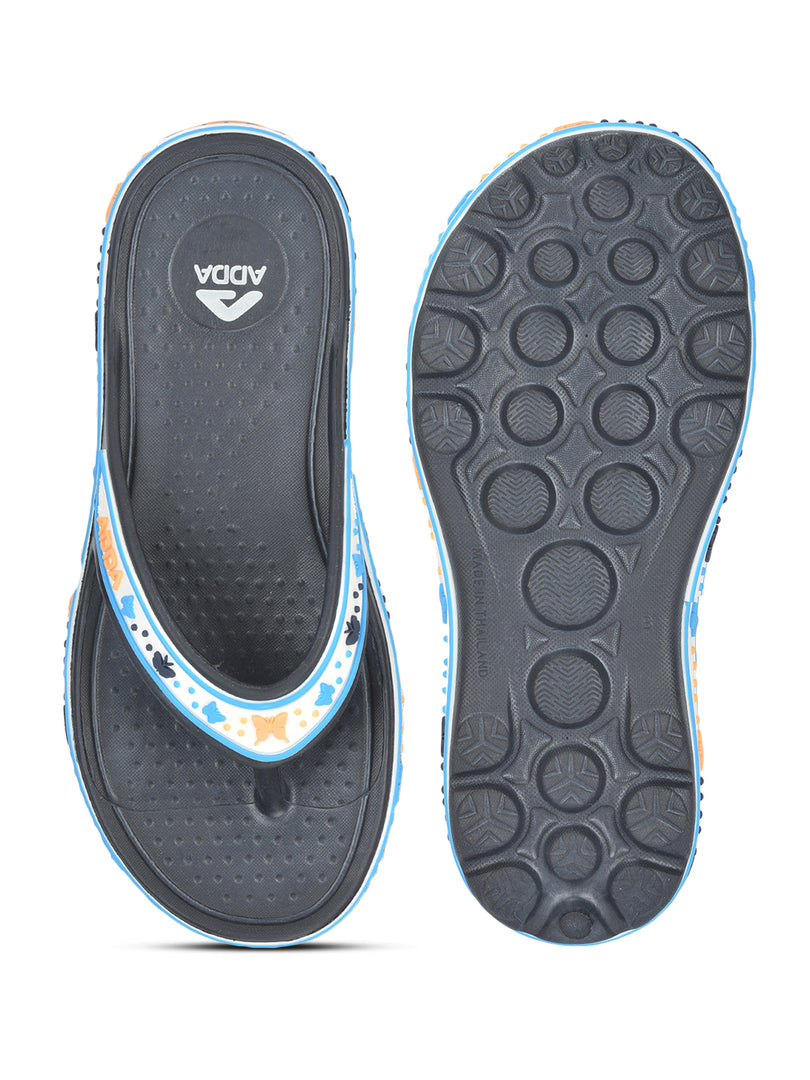 ADDA QUEEN-1 Geometric Thong Flip-flop For Women