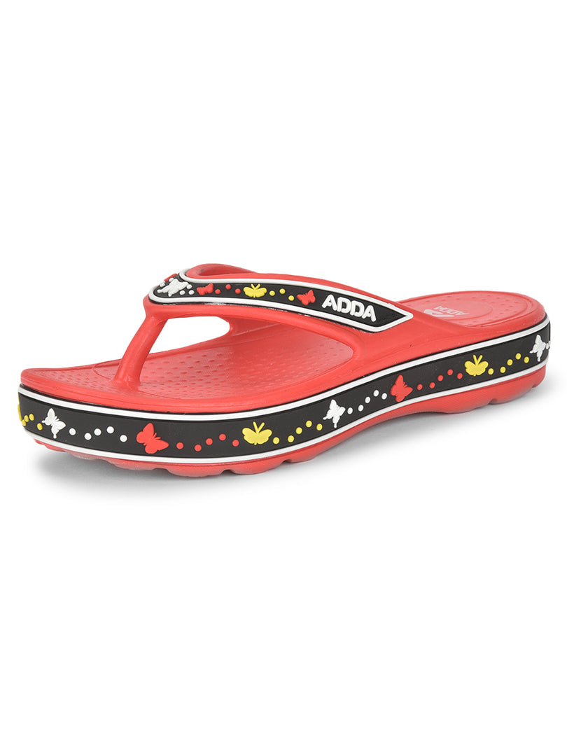 ADDA QUEEN-1 Geometric Thong Flip-flop For Women