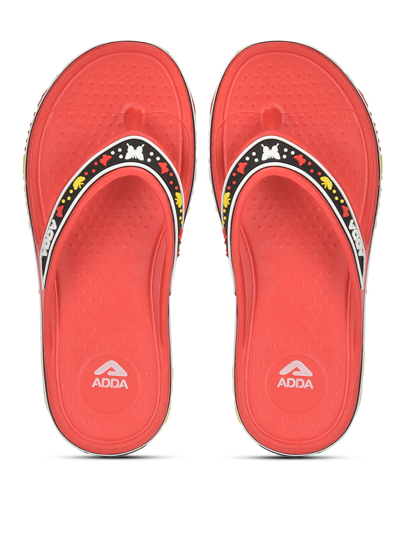 ADDA QUEEN-1 Geometric Thong Flip-flop For Women