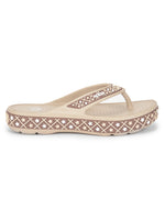 Load image into Gallery viewer, ADDA QUEEN-2 Geometric Thong Flip-flop For Women
