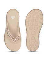 Load image into Gallery viewer, ADDA QUEEN-2 Geometric Thong Flip-flop For Women
