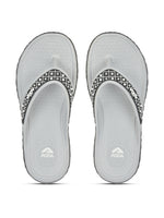 Load image into Gallery viewer, ADDA QUEEN-2 Geometric Thong Flip-flop For Women
