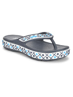Load image into Gallery viewer, ADDA QUEEN-2 Geometric Thong Flip-flop For Women
