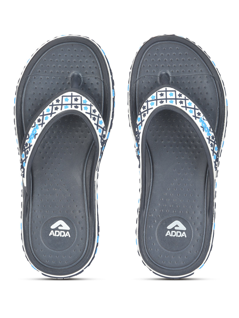 ADDA QUEEN-2 Geometric Thong Flip-flop For Women