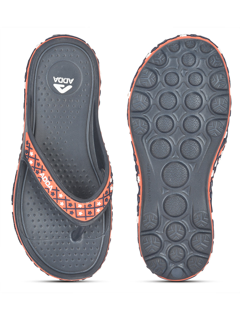 ADDA QUEEN-2 Geometric Thong Flip-flop For Women