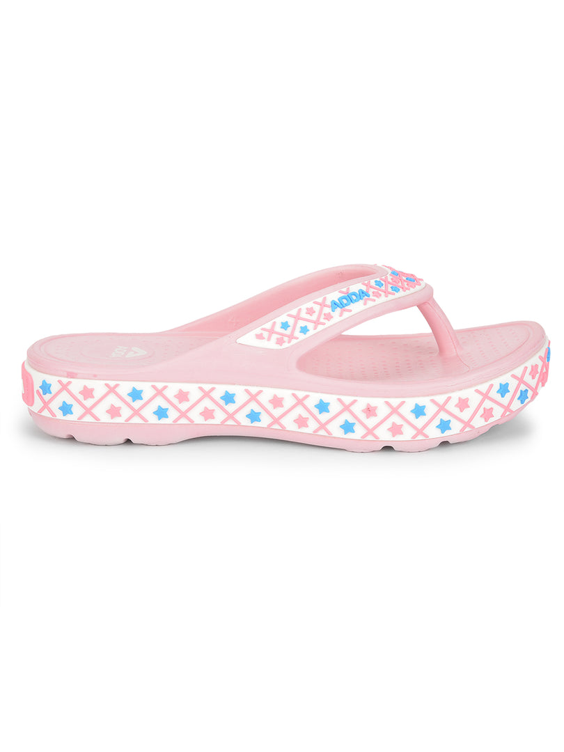 ADDA QUEEN-2 Geometric Thong Flip-flop For Women