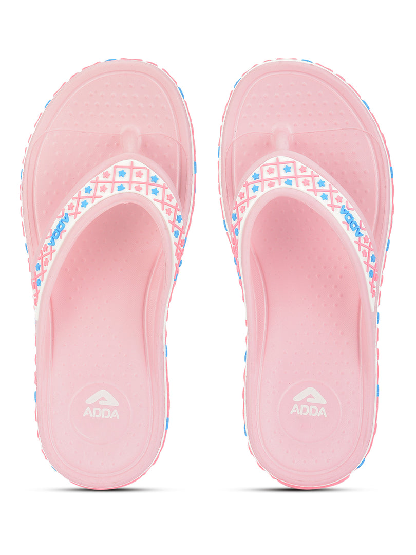 ADDA QUEEN-2 Geometric Thong Flip-flop For Women