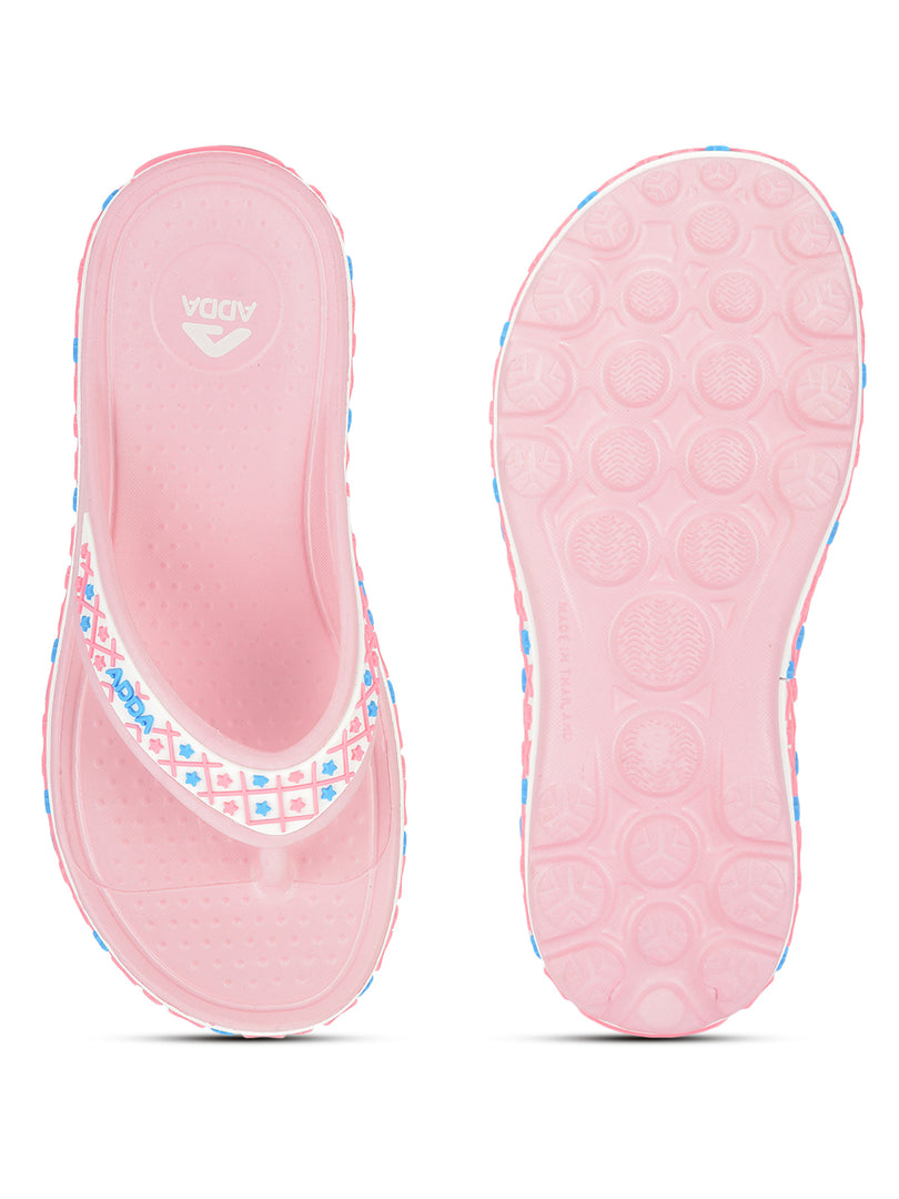 ADDA QUEEN-2 Geometric Thong Flip-flop For Women