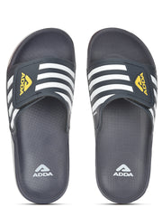 ADDA RANGER-1 Stripes Slide For Men