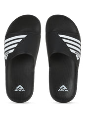 ADDA TRAVEL-1 Stripes Slide For Men