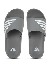 ADDA TRAVEL-1 Stripes Slide For Men
