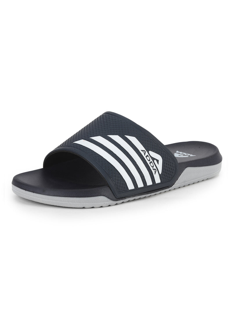 ADDA TRAVEL-1 Stripes Slide For Men