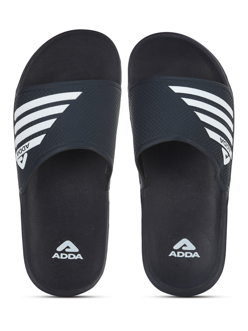 ADDA TRAVEL-1 Stripes Slide For Men