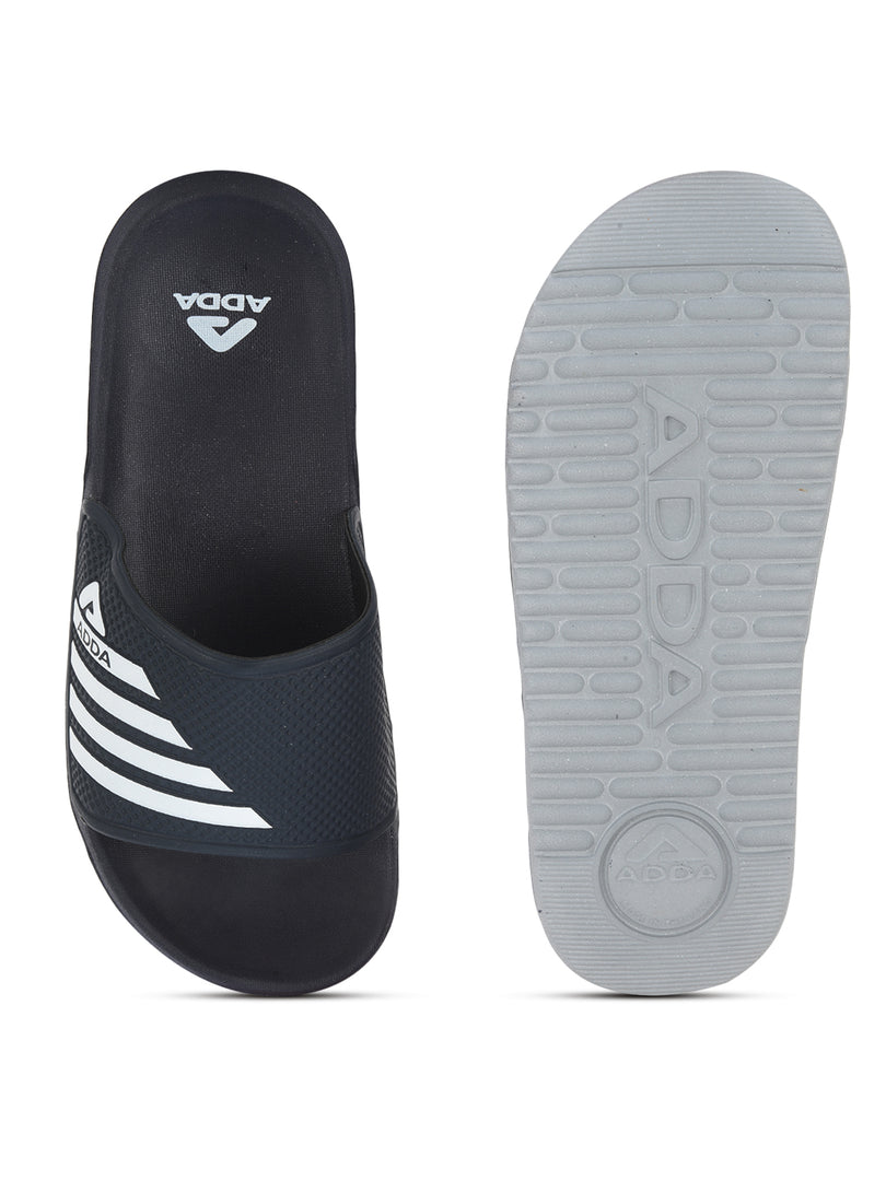 ADDA TRAVEL-1 Stripes Slide For Men