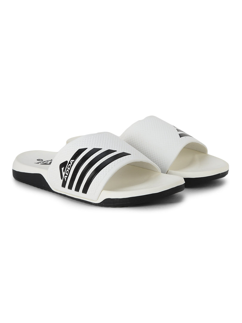ADDA TRAVEL-1 Stripes Slide For Men