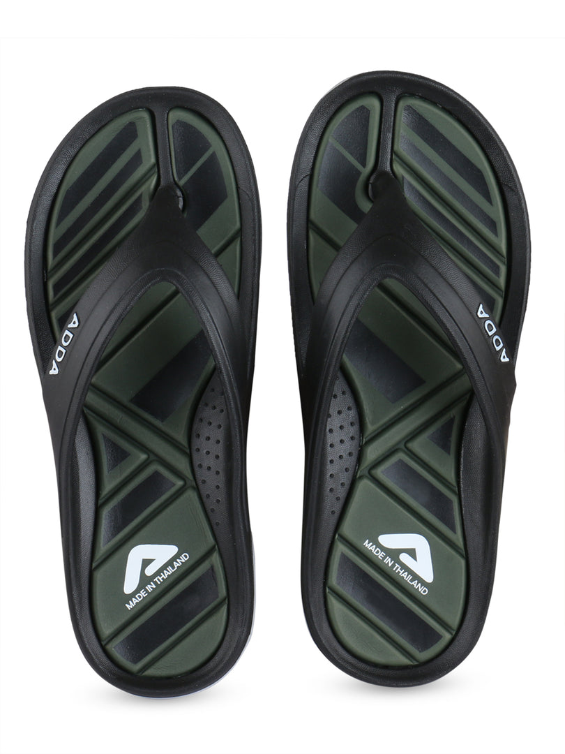 ADDA X1 Colour-block Thong Flip-flop For Men