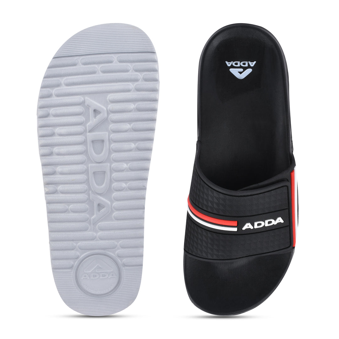 ADDA TRIBER-22 Self Design Slide For Men