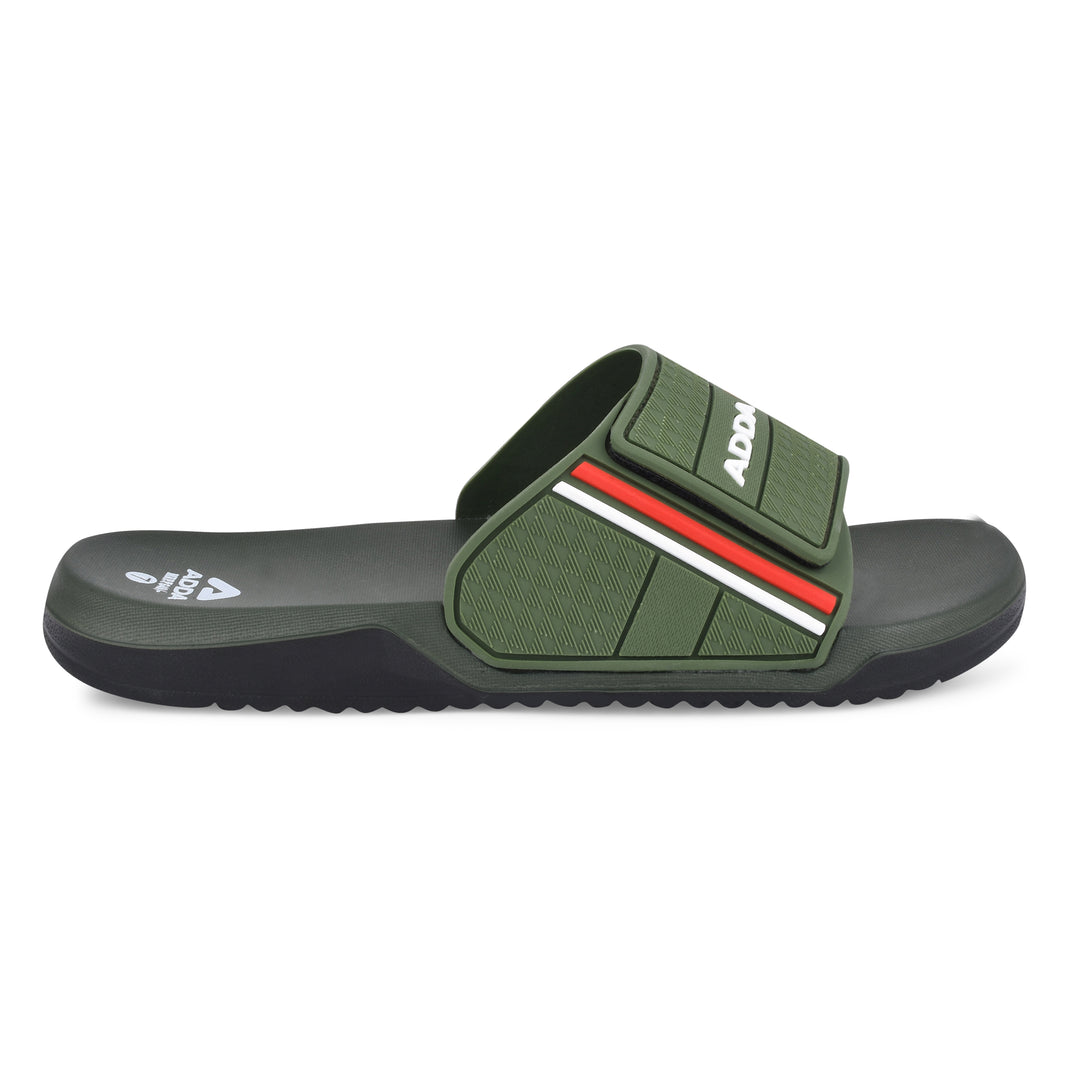 Adda Slides ADDA TRIBER-22 Self Design Slide For Men – The Superkart