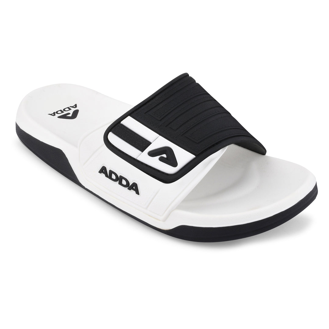ADDA TRIBER-333 Self Design Slide For Men