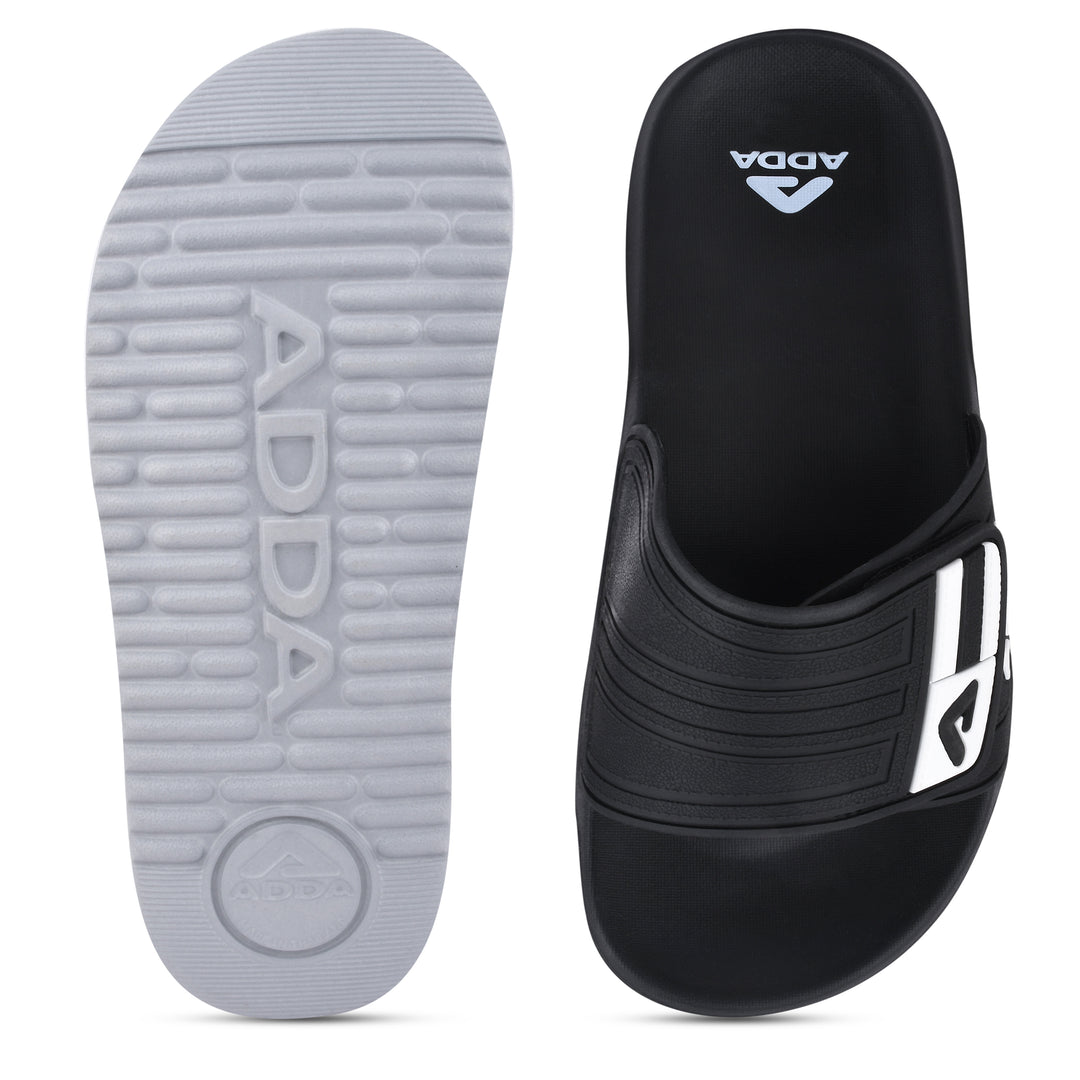 ADDA TRIBER-333 Self Design Slide For Men