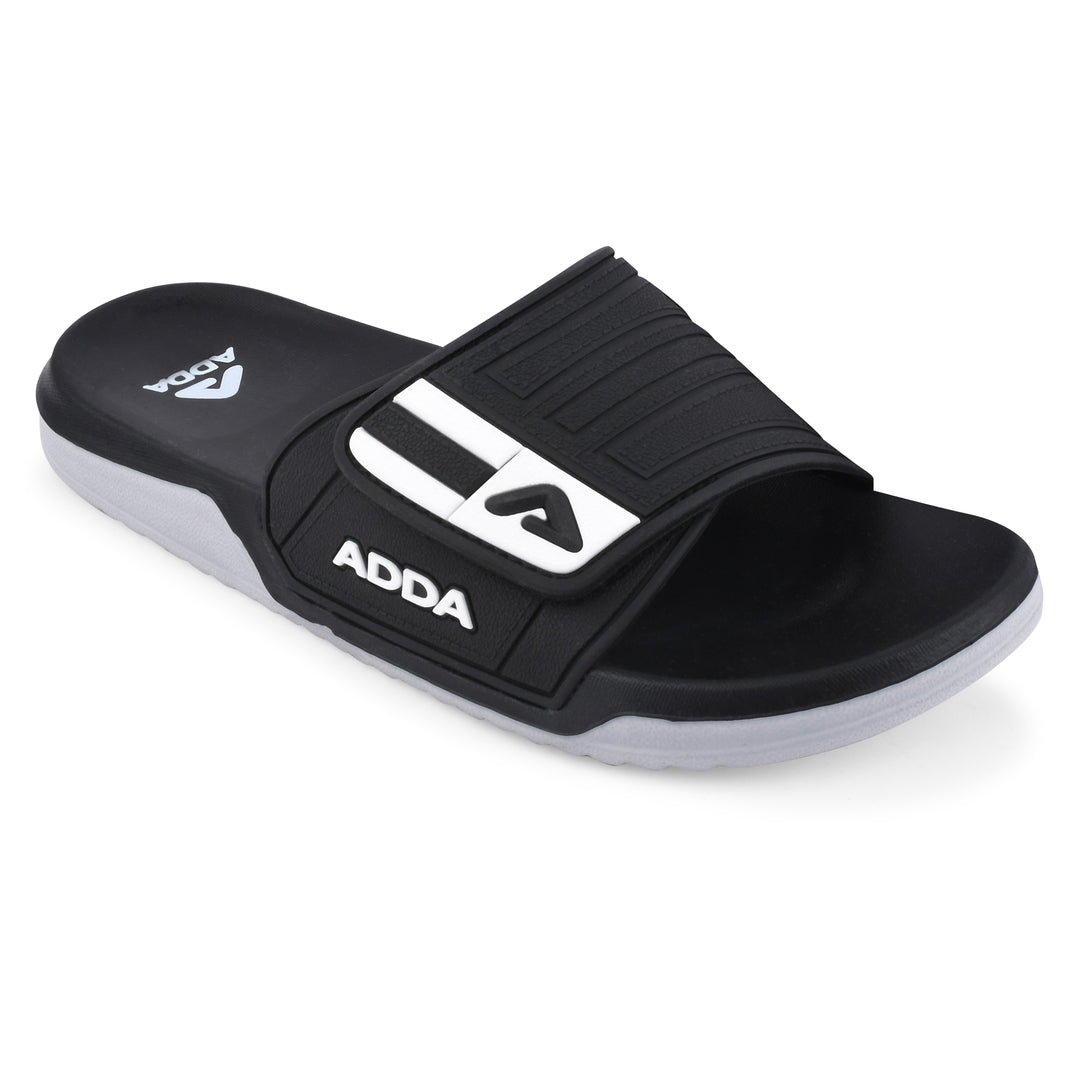 ADDA TRIBER-333 Self Design Slide For Men