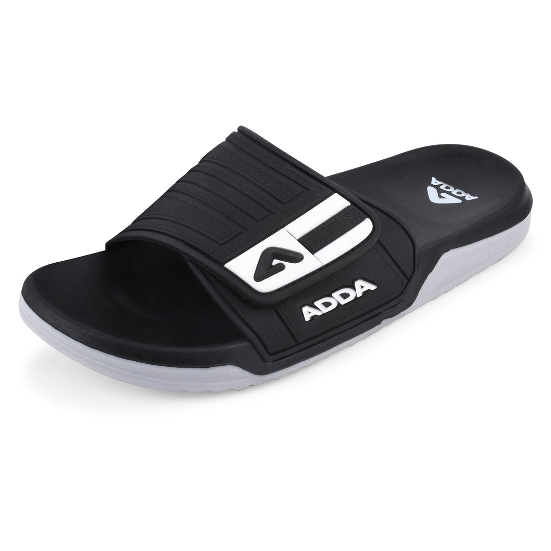 ADDA TRIBER-333 Self Design Slide For Men
