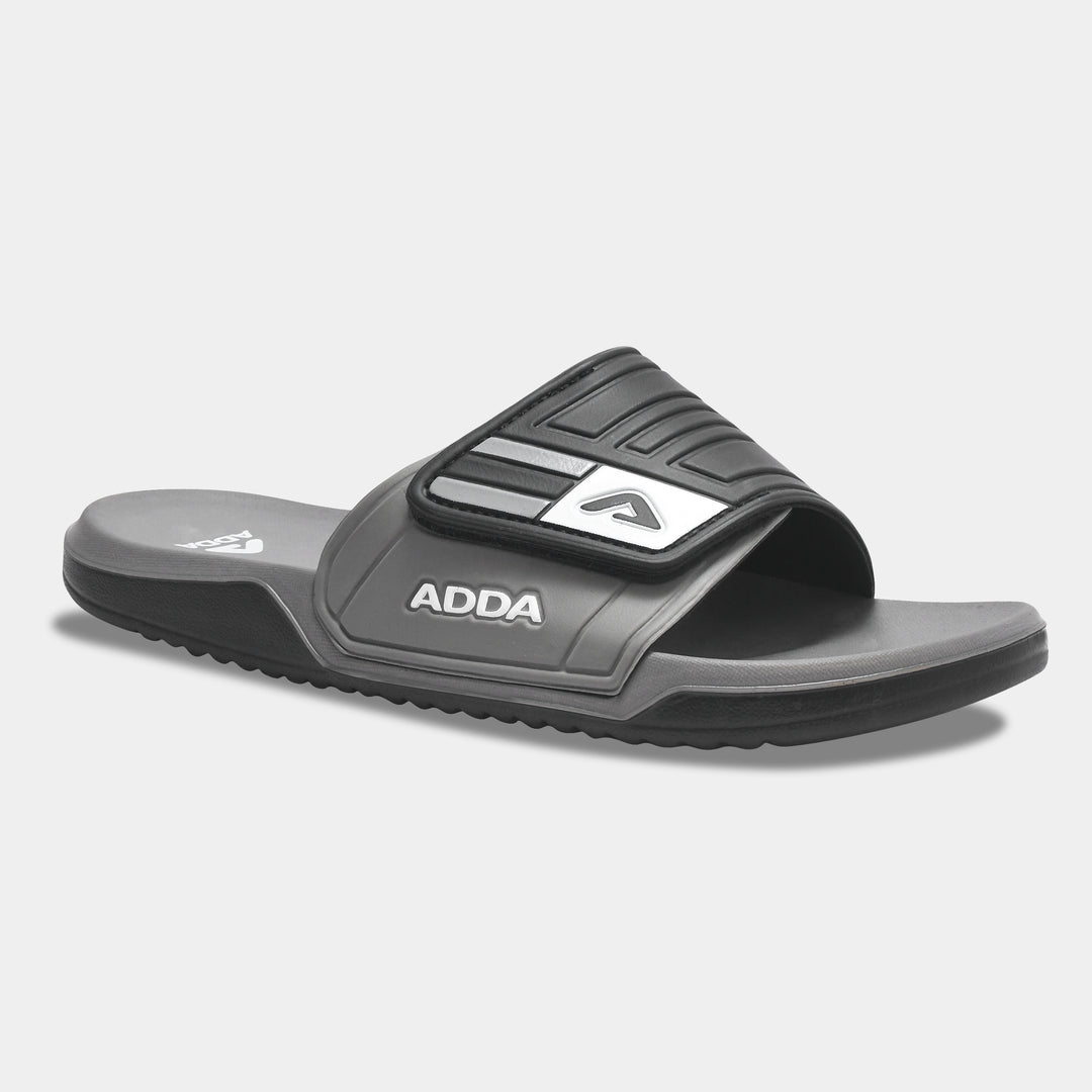 ADDA TRIBER-333 Self Design Slide For Men