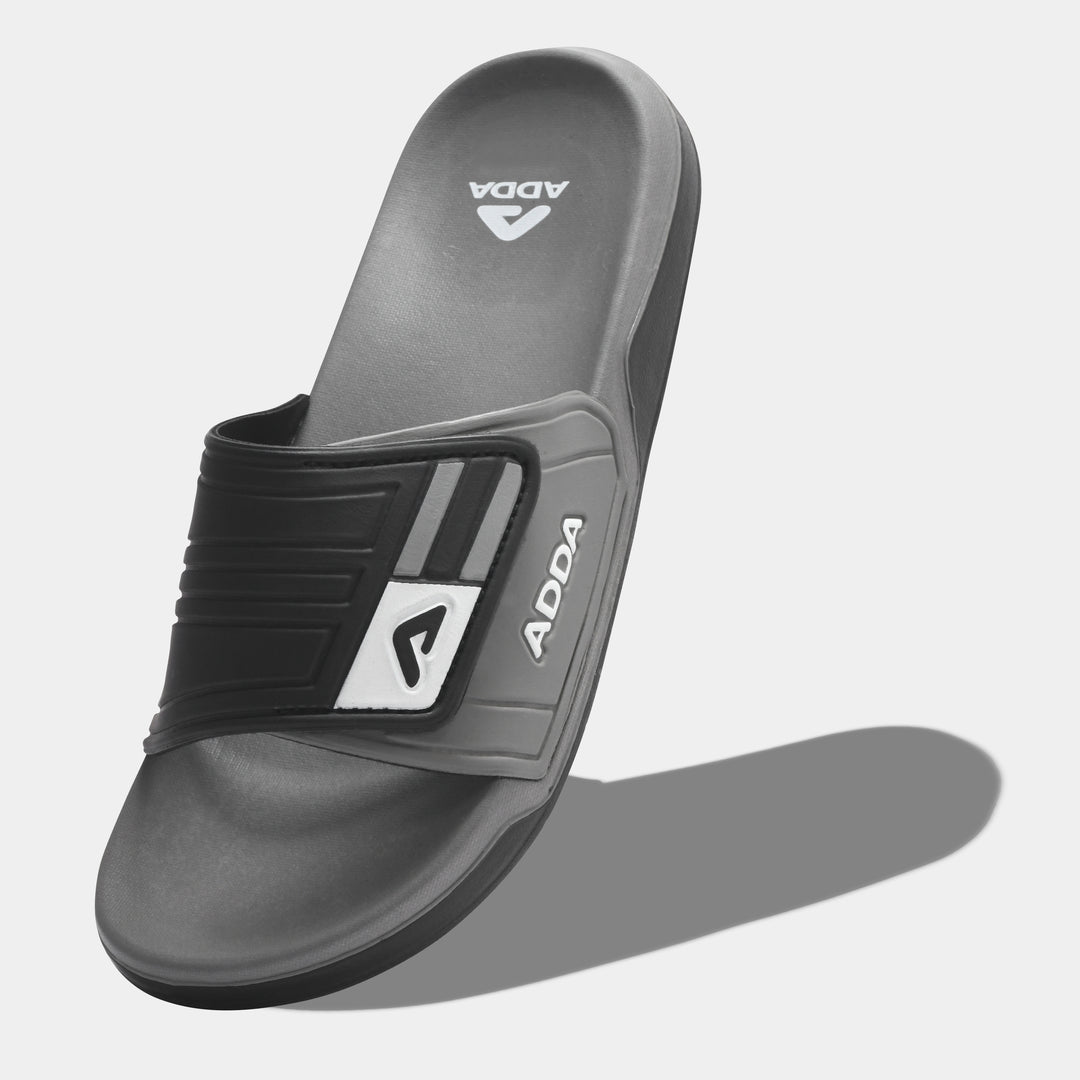 ADDA TRIBER-333 Self Design Slide For Men