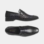Load image into Gallery viewer, Rosetto Romero Vanguard Premium Woven Penny Loafers For Men

