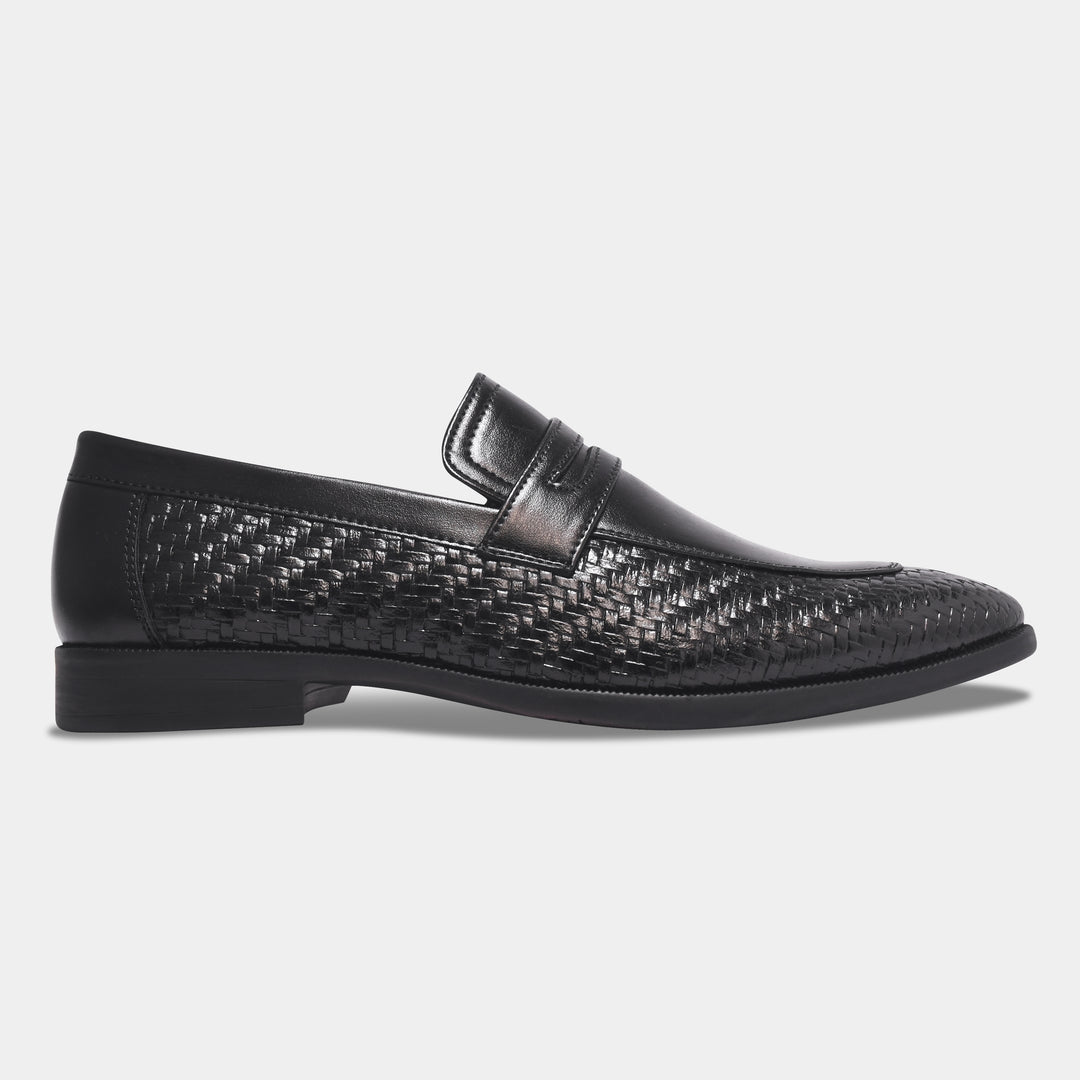 Rosetto Romero Vanguard Premium Woven Penny Loafers For Men