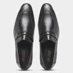 Load image into Gallery viewer, Rosetto Romero Vanguard Premium Woven Penny Loafers For Men
