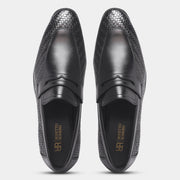 Rosetto Romero Vanguard Premium Woven Penny Loafers For Men