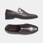 Load image into Gallery viewer, ROSETTO ROMERO Vanguard Premium Woven Penny Loafers For Men