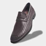 Load image into Gallery viewer, ROSETTO ROMERO Vanguard Premium Woven Penny Loafers For Men