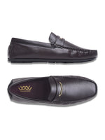 Load image into Gallery viewer, WAVEWALKER AERO Men Beige Faux Leather Slip-On Loafers