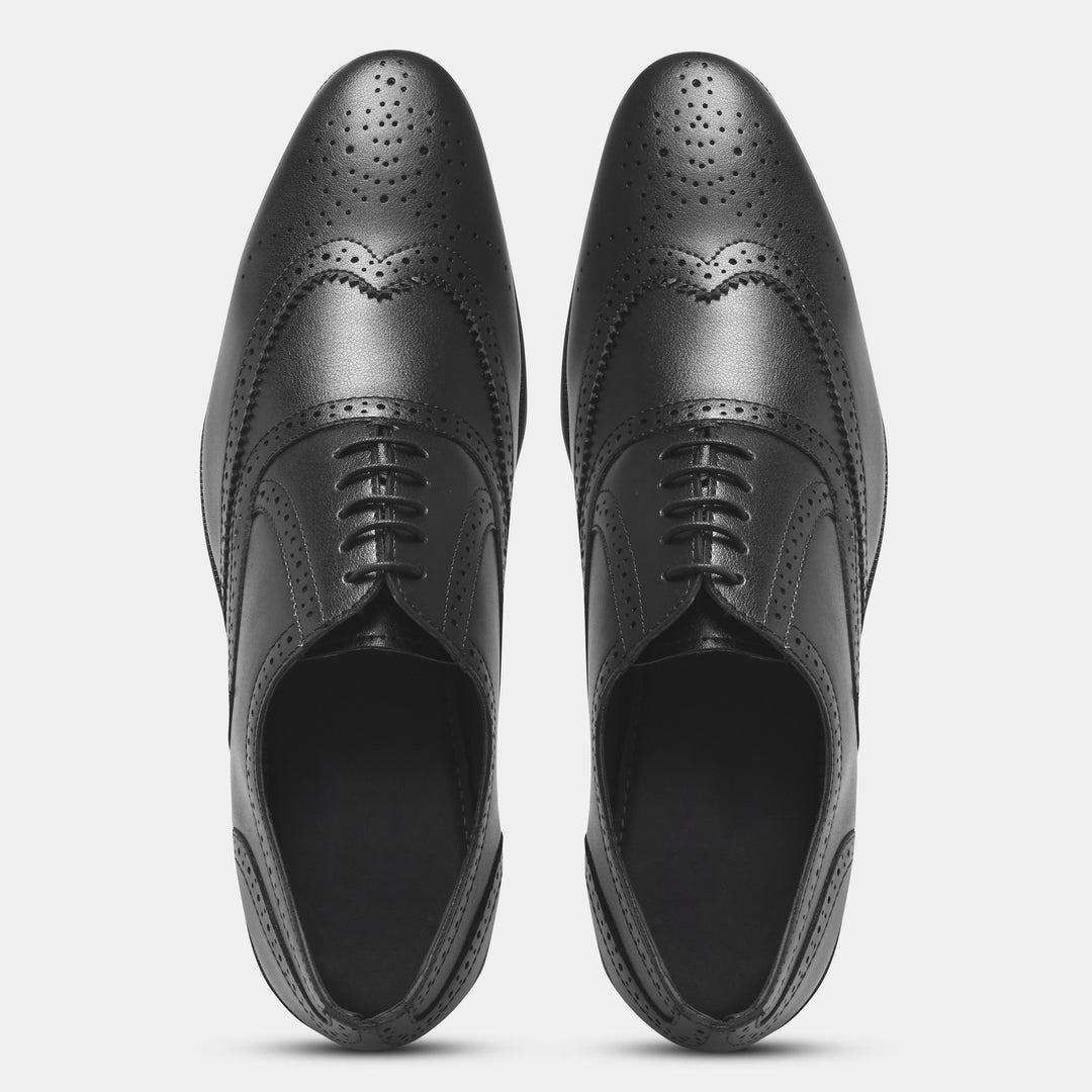 WAVEWALKER Alpha Refined Craftsmanship Lace-Up Brogue Shoes For Men