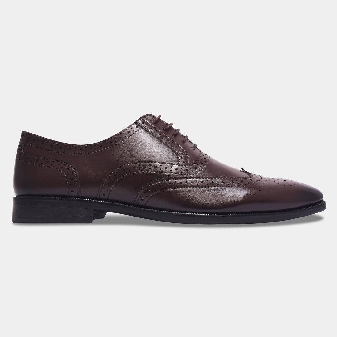 WAVEWALKER Alpha Refined Craftsmanship Lace-Up Brogue Shoes For Men