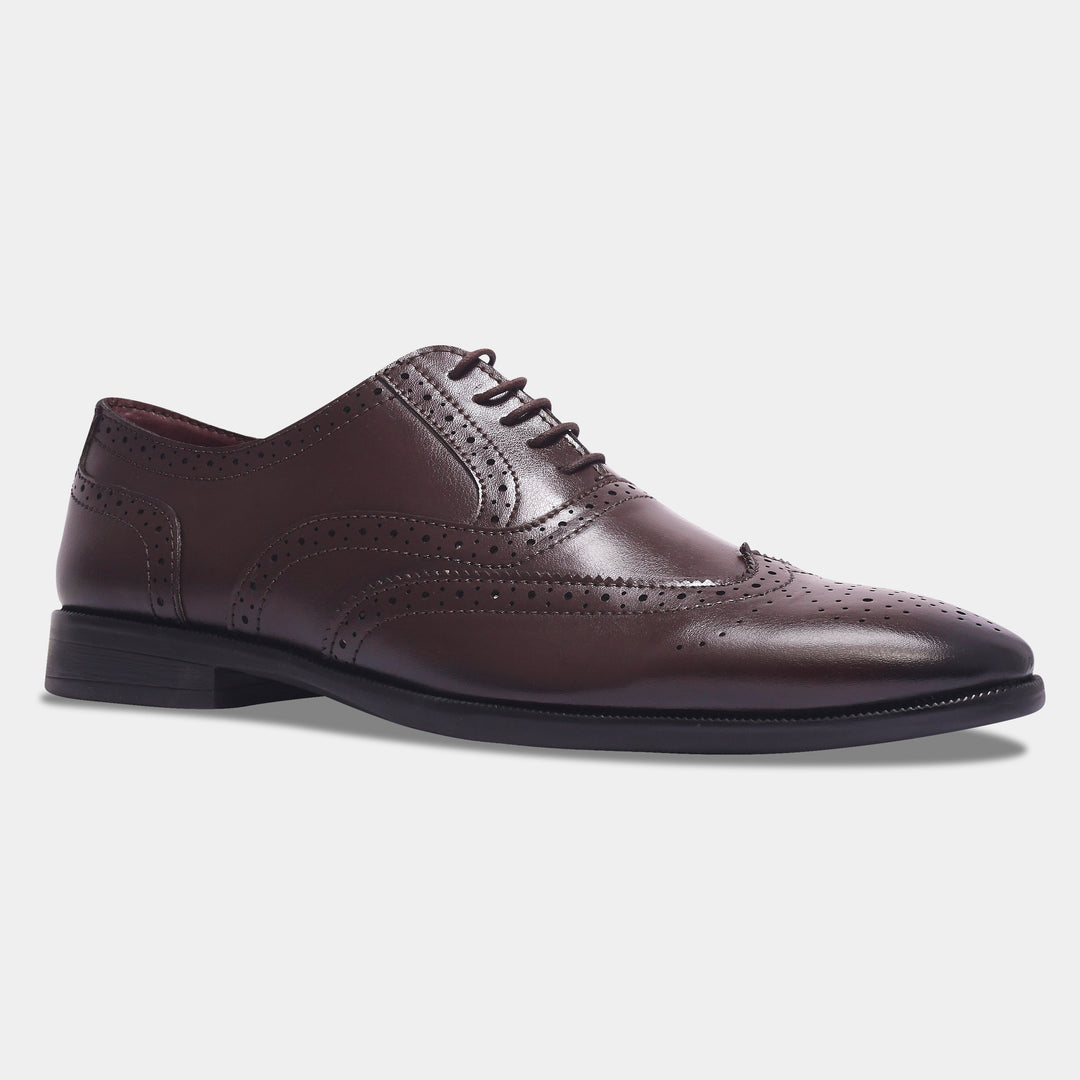 WAVEWALKER Alpha Refined Craftsmanship Lace-Up Brogue Shoes For Men